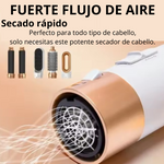 ✨ Cepillo 5 en 1 | Secado, Volumen y Rizos 💁‍♀️💨