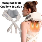 💆‍♀️ Masajeador de Cuello y Espalda con Calor 🔥