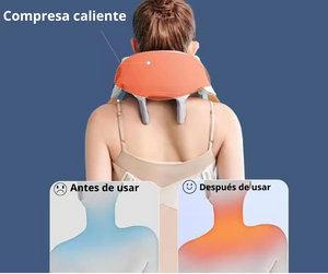 💆‍♀️ Masajeador de Cuello y Espalda con Calor 🔥