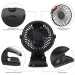 🌀Mini Ventilador Clip | Frescura al Instante🌬️